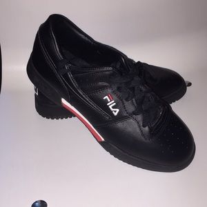 Red, Black and White Fila